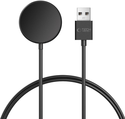 Ασύρματος Φορτιστής Tech-Protect MC03 Ultraboost για Samsung Galaxy Watch Series, USB-A, Μαύρο