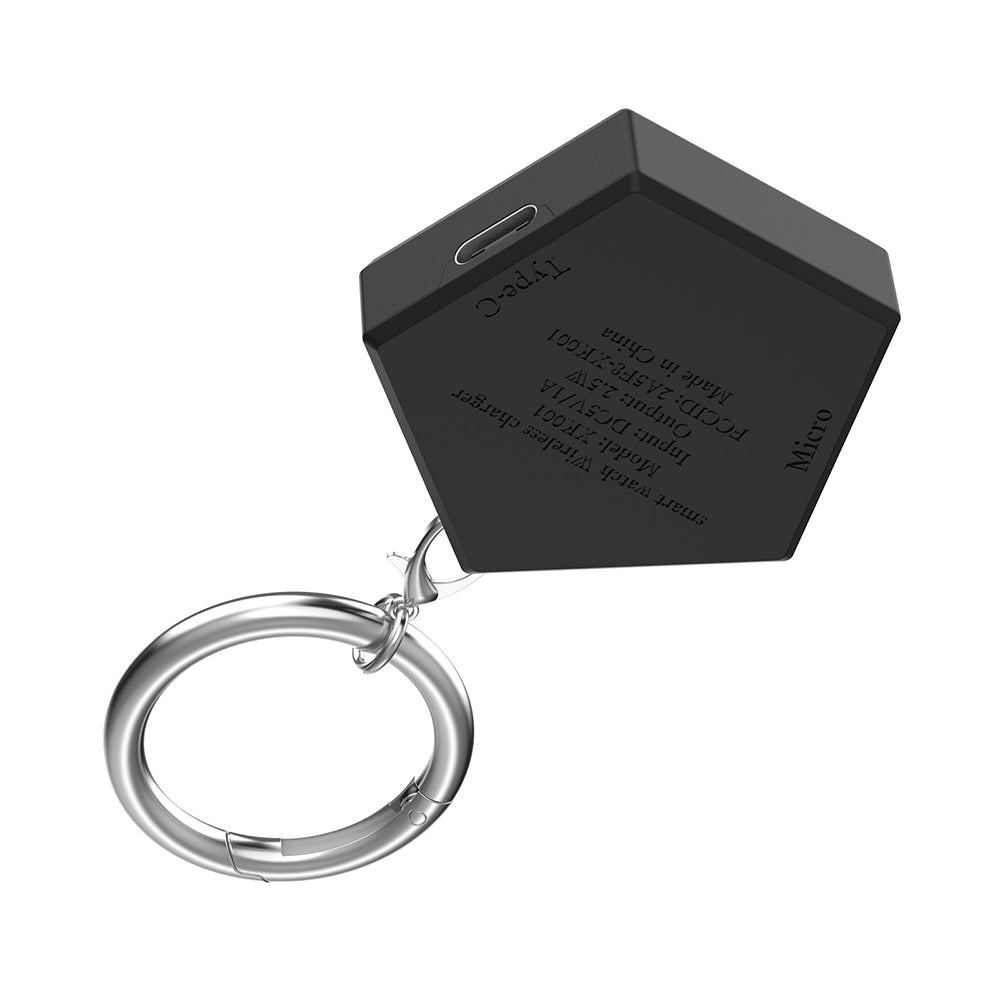 Ασύρματος Φορτιστής Techsuit TSC4 για Samsung Galaxy Watch Series, Μαύρο