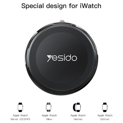 Ασύρματος Φορτιστής Yesido DS18 για Apple Watch Series, Μαύρο