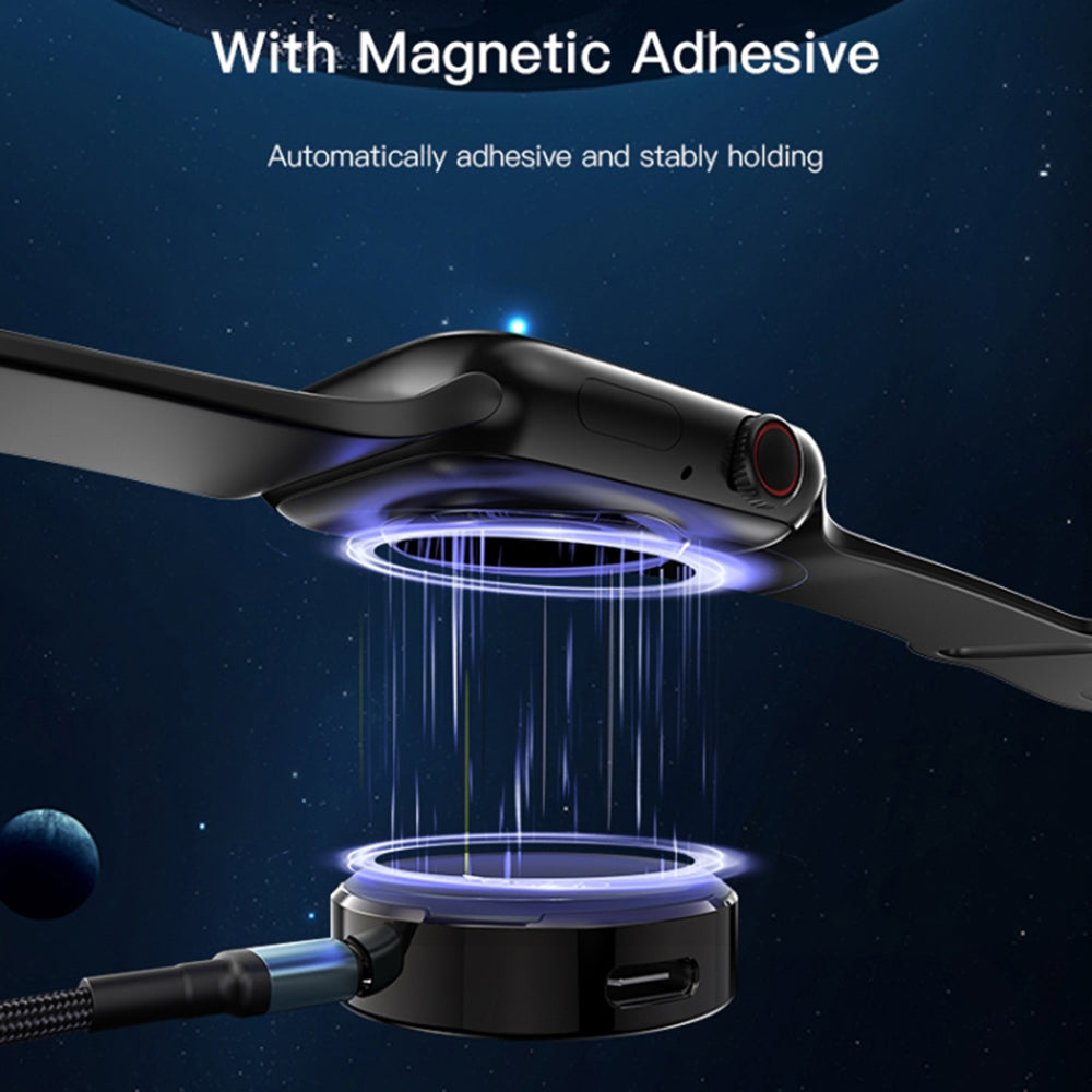 Ασύρματος Φορτιστής Yesido DS18 για Apple Watch Series, Μαύρο