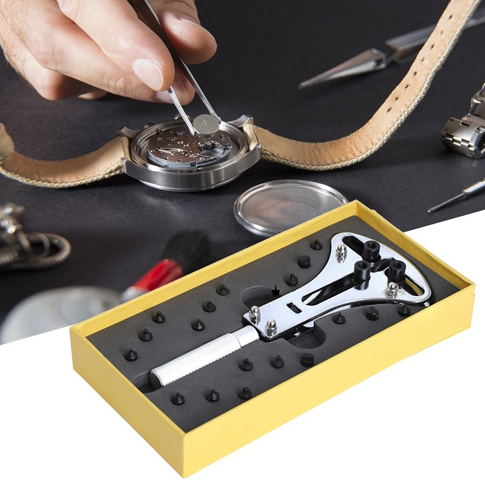 OEM Helper Tool for Watch Case Backs, Silver