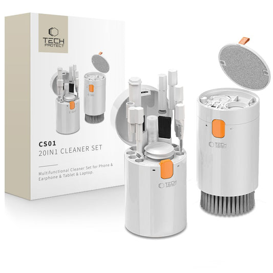 Εργαλείο Καθαρισμού Tech-Protect CS01, 20σε1, Λευκό