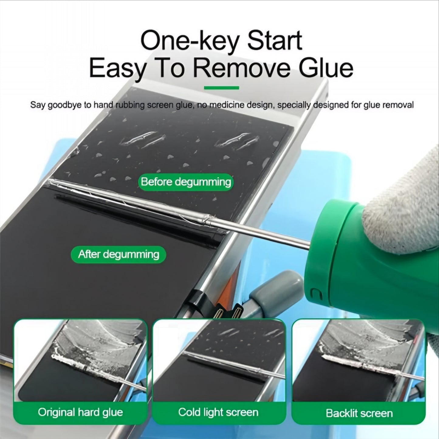 Relife RL-056E Adhesive Removal Tool, 2in1