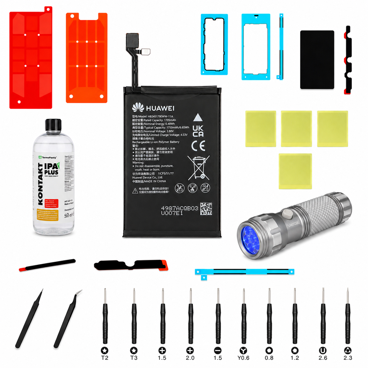 Κιτ Μπαταρίας HB245179EWW-11A για Huawei Mate X7 Service Pack και Αφιερωμένα Εργαλεία Σέρβις