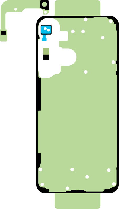 Kit Αυτοκόλλητο Καπάκι Μπαταρίας Samsung Galaxy S23+ S916, Service Pack GH82-30556A