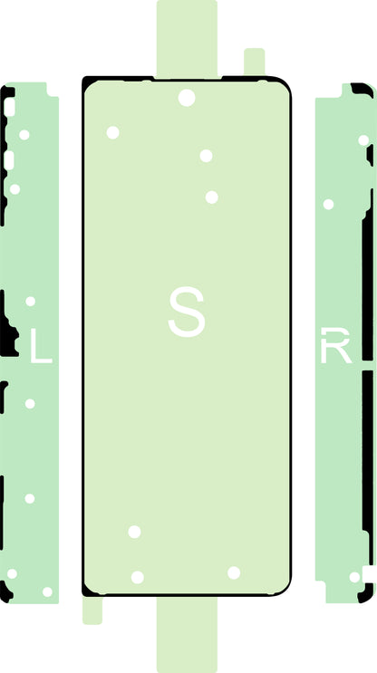 Kit Αυτοκόλλητο Οθόνης Samsung Galaxy Z Fold4 F936, Sub Outer, Service Pack GH82-29454A
