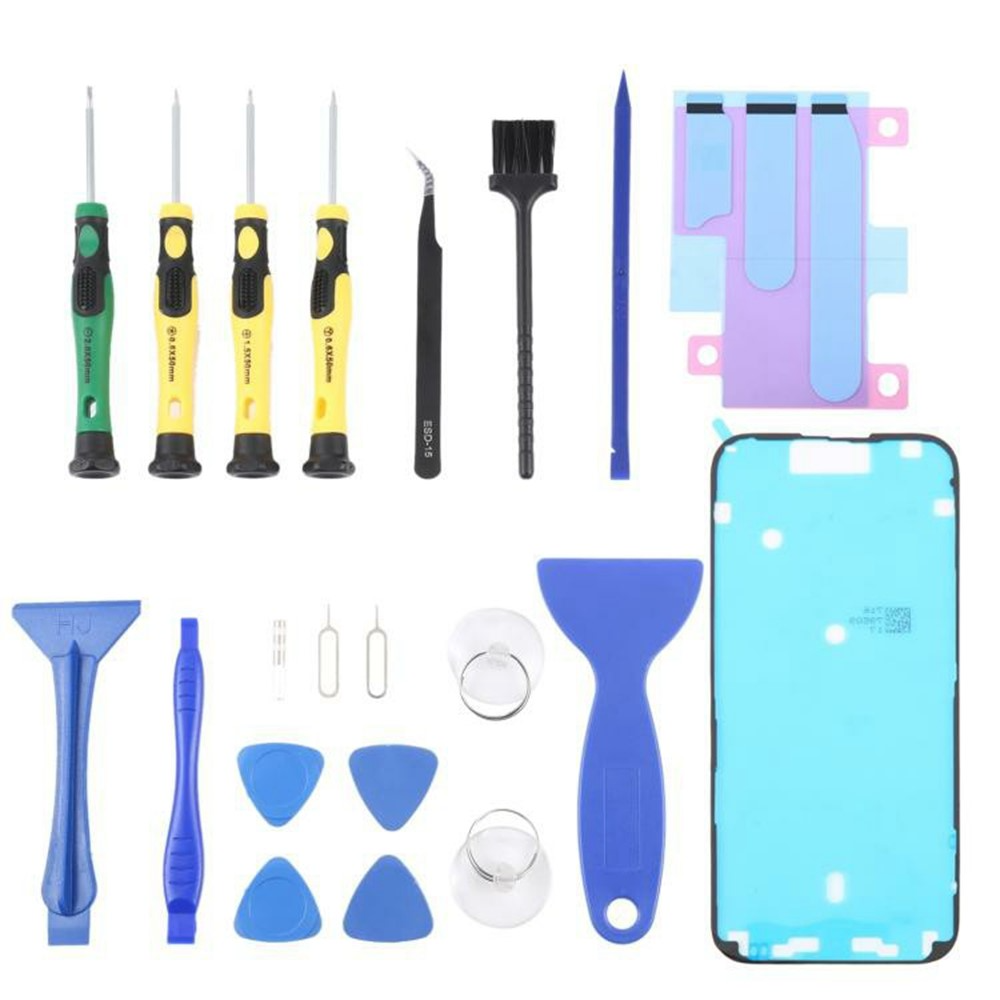 Jiafa JF-8182 Repair Kit for Apple iPhone 16 Pro Max Battery Replacement, 21in1