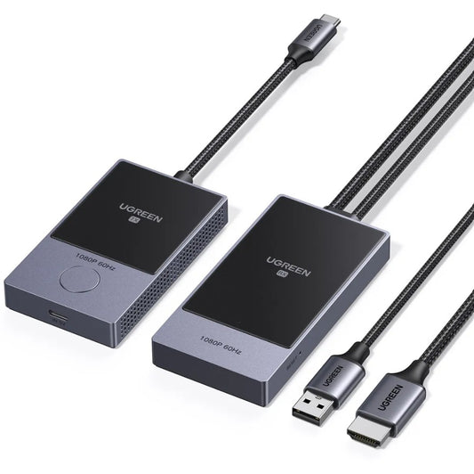 UGREEN CM737 Wireless HDMI Extender, 1080P, Gray