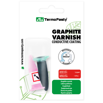Graphite Lacquer AG Termopasty, 2ml, Set of 2 pieces ART.AGT-022
