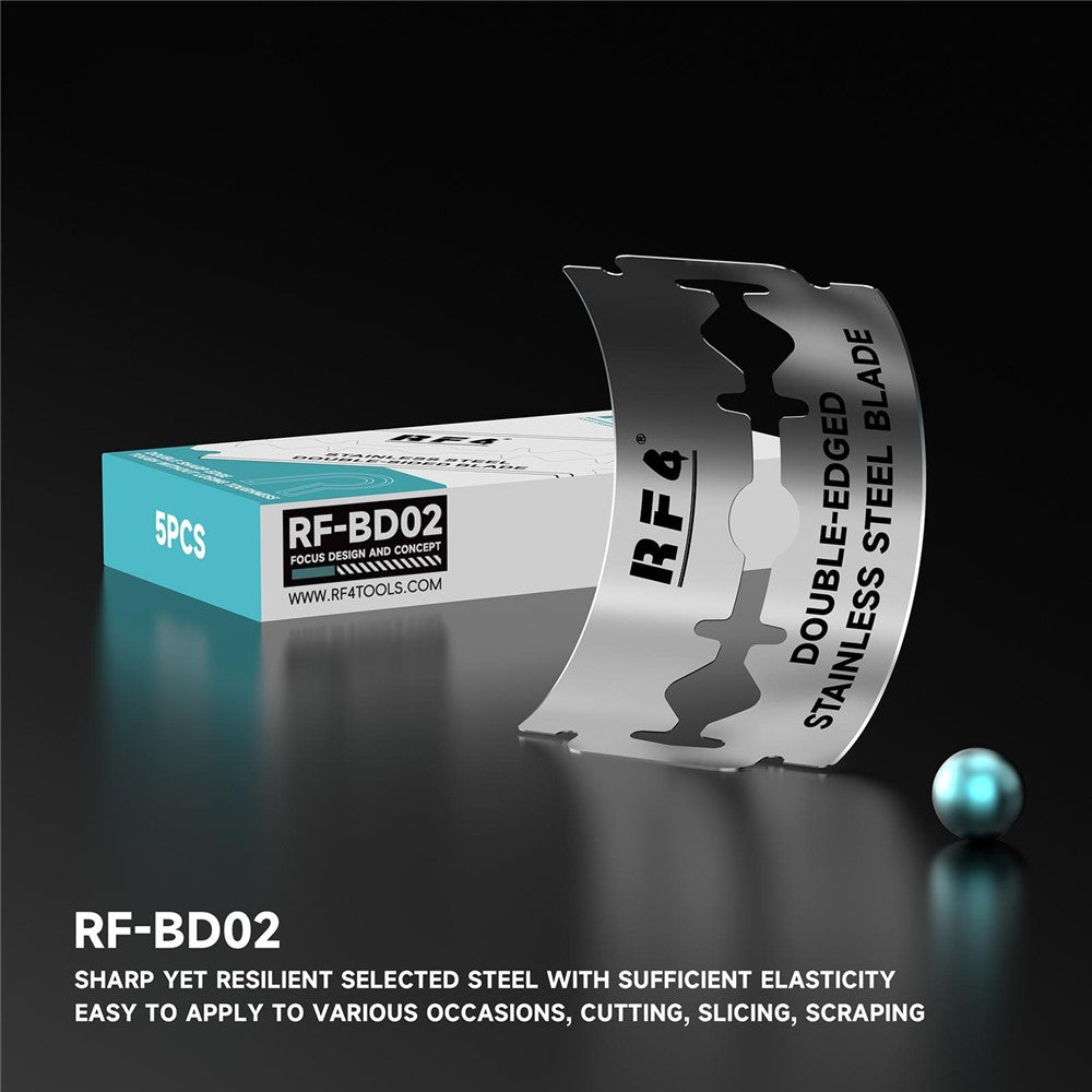 Λεπίδα Ανταλλακτική RF4 RF-BD02 για εργαλείο αφαίρεσης κόλλας UV / OCA, Σετ 100 τεμάχια