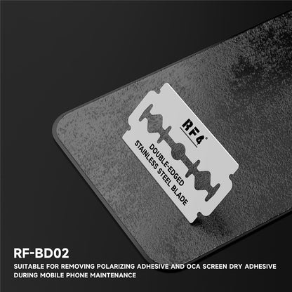 Λεπίδα Ανταλλακτική RF4 RF-BD02 για εργαλείο αφαίρεσης κόλλας UV / OCA, Σετ 100 τεμάχια