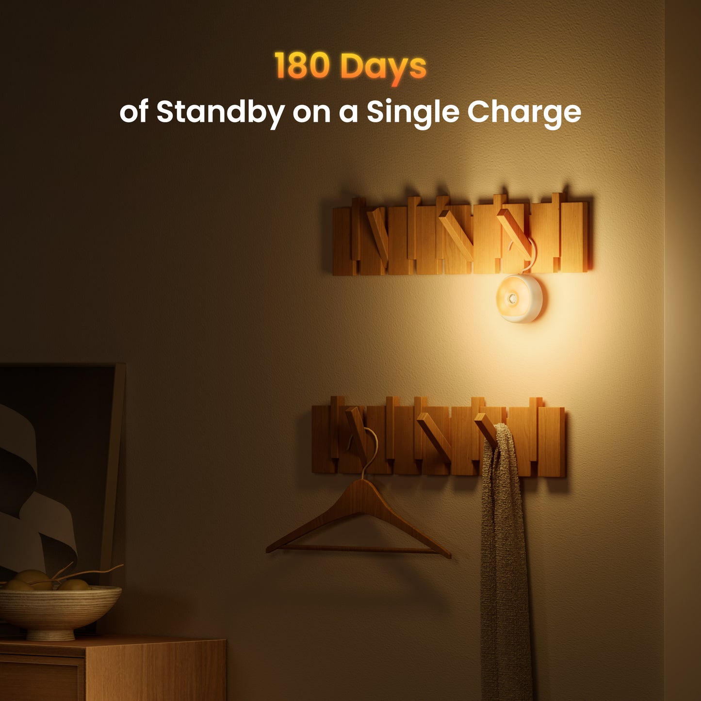 Λάμπα Led Φώτα Νυχτός Yeelight Polaris 2, Αισθητήρας, Λευκή YLYYD-0024