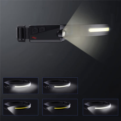 Φακός Κεφαλής LED WZK WLC-1200, 350lm, IPX4