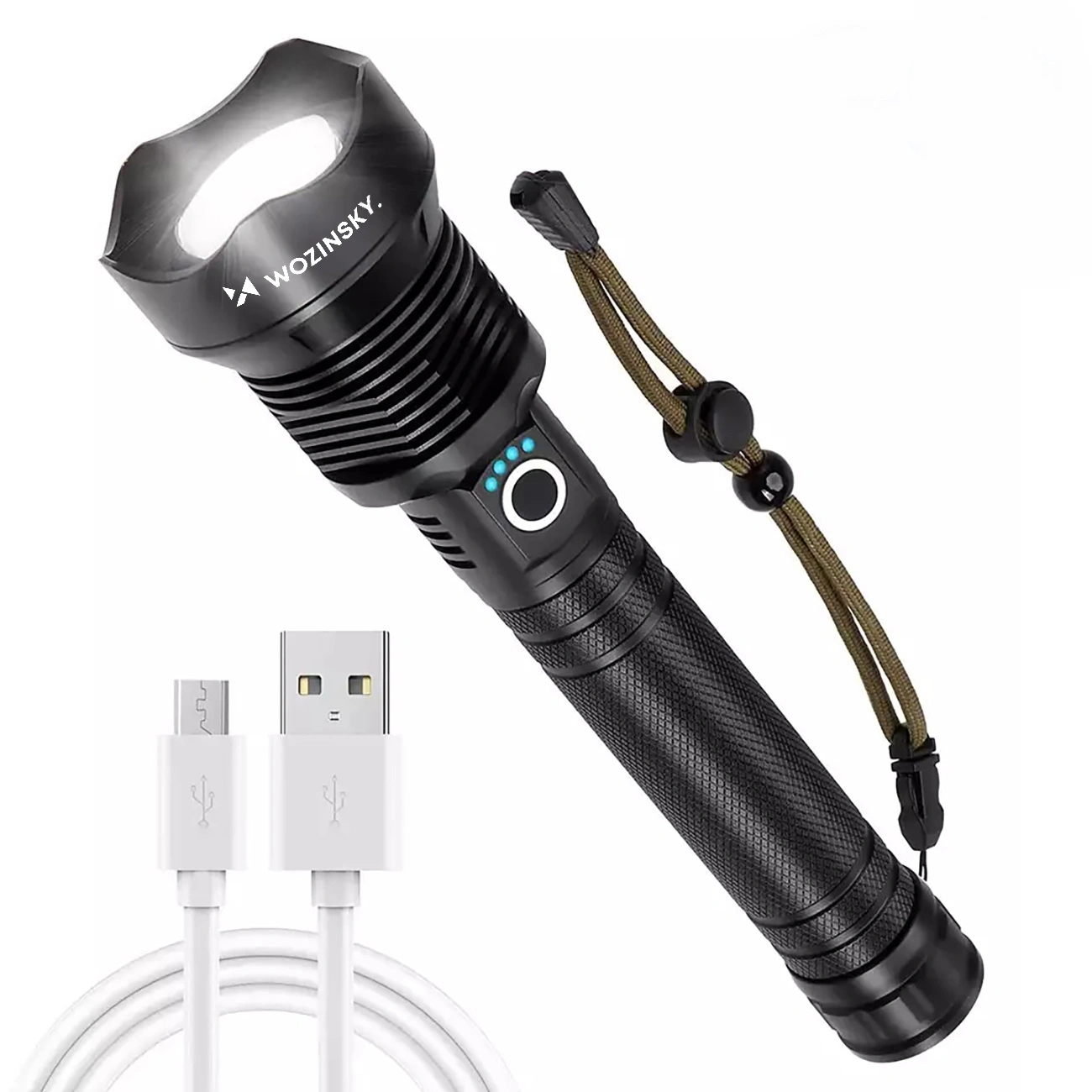 LED Flashlight WZK WLT-20W, 2000lm, IP65