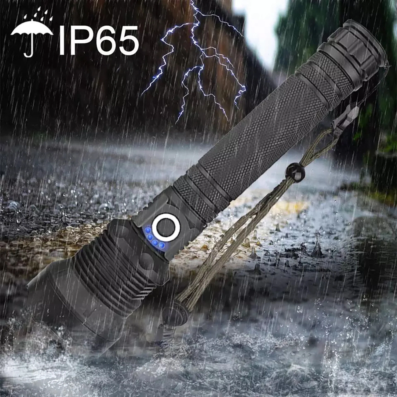 LED Flashlight WZK WLT-20W, 2000lm, IP65