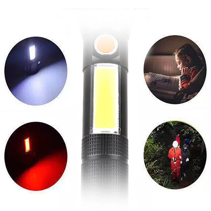 Φακός LED WZK WLR-31 3σε1, 5W, 500lm