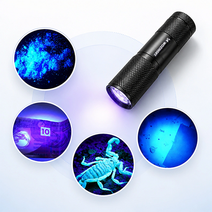 Φακός UV LED WZK WLD-9L, IP65