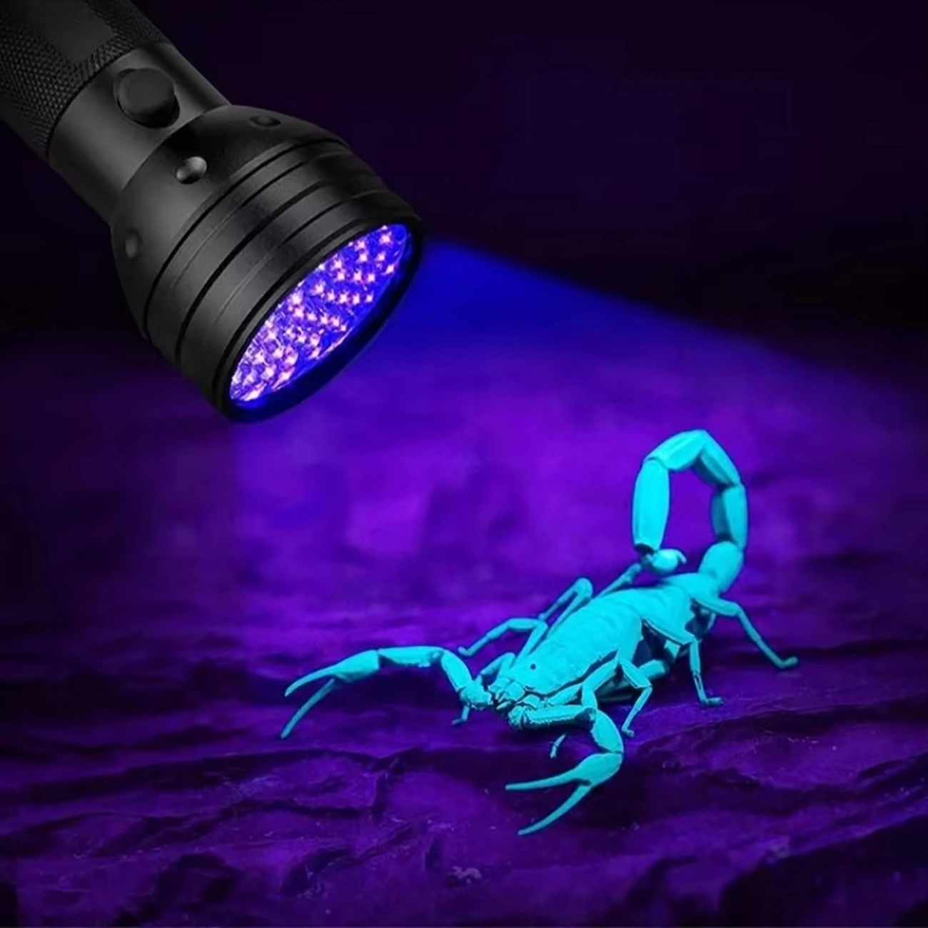 UV LED Flashlight WZK WLT-51L, IP65