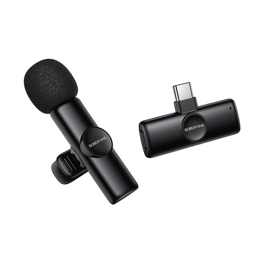 Lavaliera Borofone BFK16 Winner, USB-C, Μαύρο