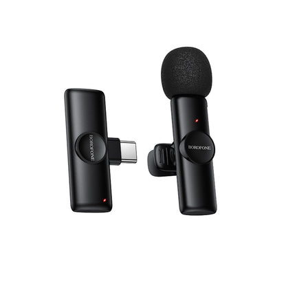 Borofone BFK16 Winner Lavalier, USB-C, Black