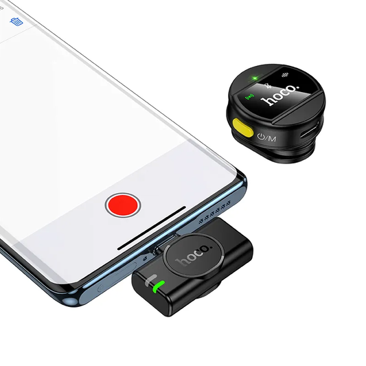 Λαβαλιέρα HOCO L21, USB-C, Μαύρη