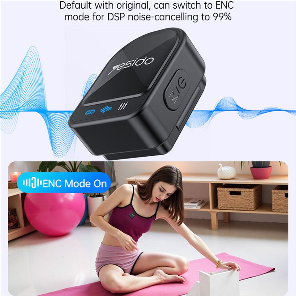 Λαβαλιέρα Yesido KR19, USB-C / Lightning, Σετ 2 τεμαχίων, Μαύρη