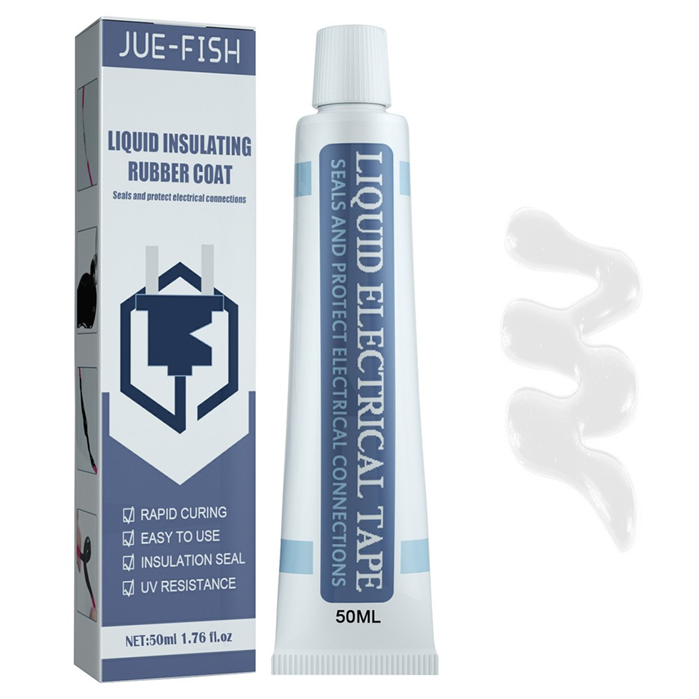 Υγρό Μόνωσης Καλωδίων / Διαδρομών Jue-Fish, 50ml, Λευκό