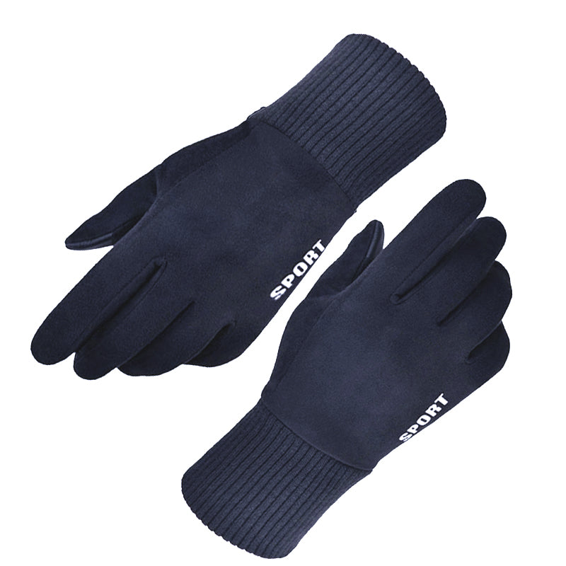 Γάντια Χειμερινά Αφής Unisex Techsuit ST0009, Μέγεθος Universal, Μπλε
