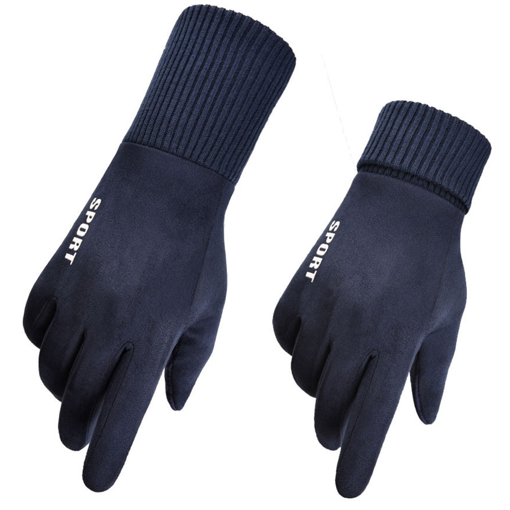 Γάντια Χειμερινά Αφής Unisex Techsuit ST0009, Μέγεθος Universal, Μπλε