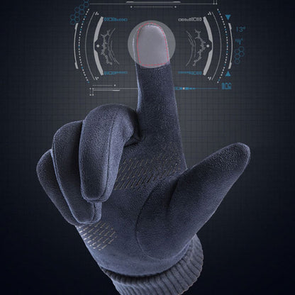 Γάντια Χειμερινά Αφής Unisex Techsuit ST0009, Μέγεθος Universal, Μπλε