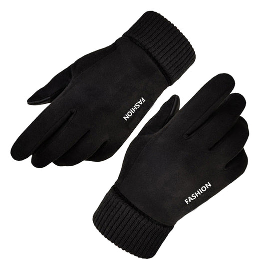 Γάντια Χειμερινά Αφής Unisex Techsuit ST0010, Μέγεθος Universal, Μαύρα
