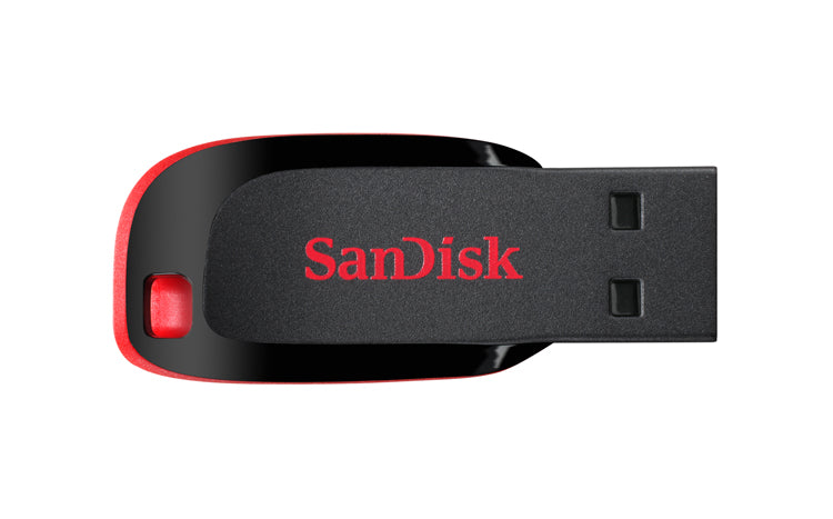 Εξωτερική Μνήμη USB-A SanDisk Cruzer Blade, 128Gb SDCZ50-128G-B35