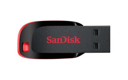Εξωτερική Μνήμη USB-A SanDisk Cruzer Blade, 128Gb SDCZ50-128G-B35