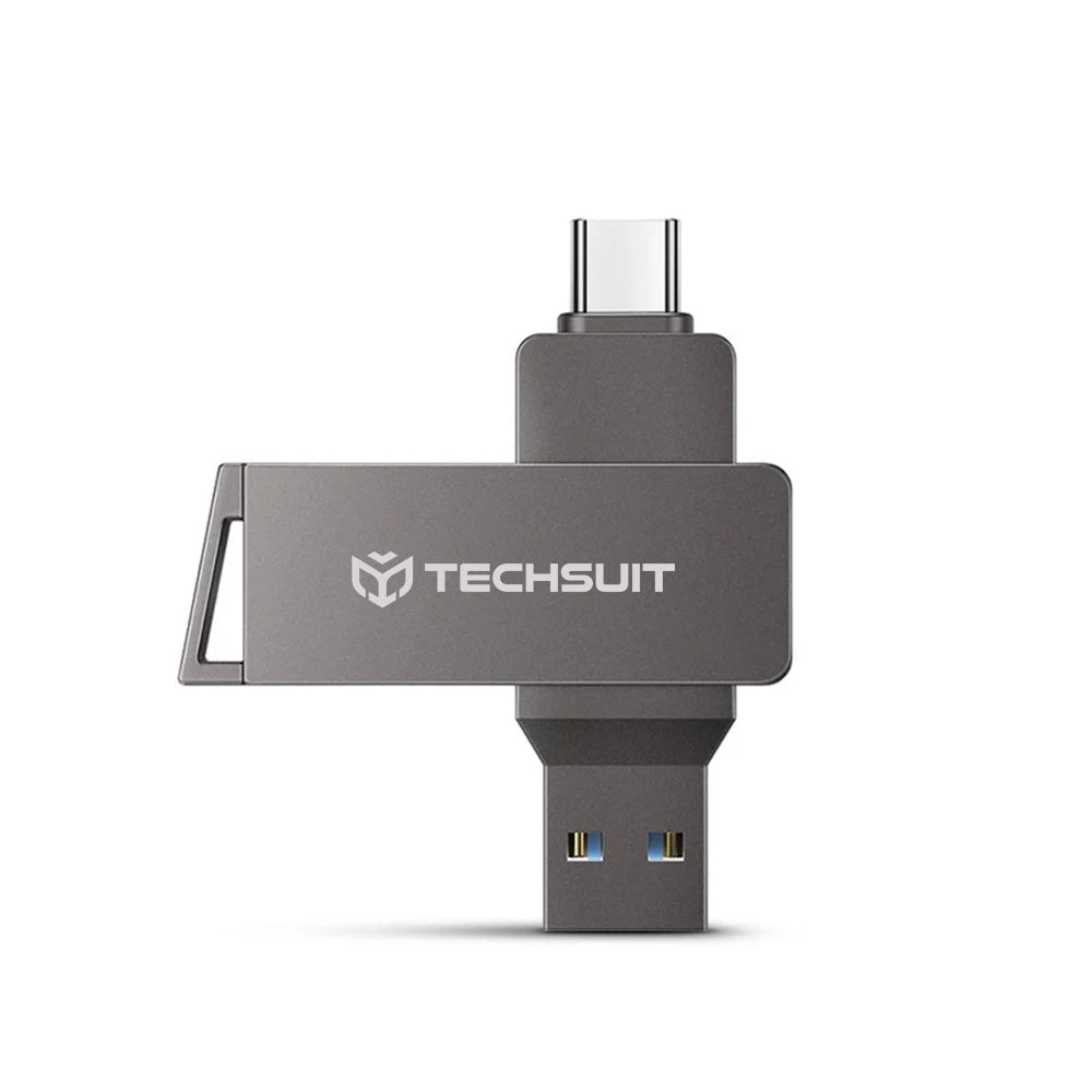 External Memory USB-A 3.0 / USB-C Techsuit THSM20, 128Gb