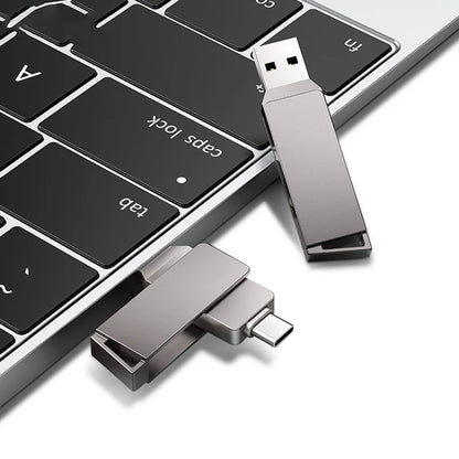 External Memory USB-A 3.0 / USB-C Techsuit THSM20, 128Gb