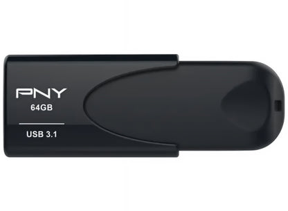 Εξωτερική Μνήμη USB-A 3.1 PNY Attache 4, 64Gb FD64GATT431KK-EF