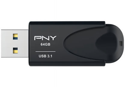 Εξωτερική Μνήμη USB-A 3.1 PNY Attache 4, 64Gb FD64GATT431KK-EF