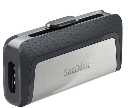 External Memory USB-A 3.1 / USB-C SanDisk Ultra Dual, 128GB SDDDC2-128G-G46