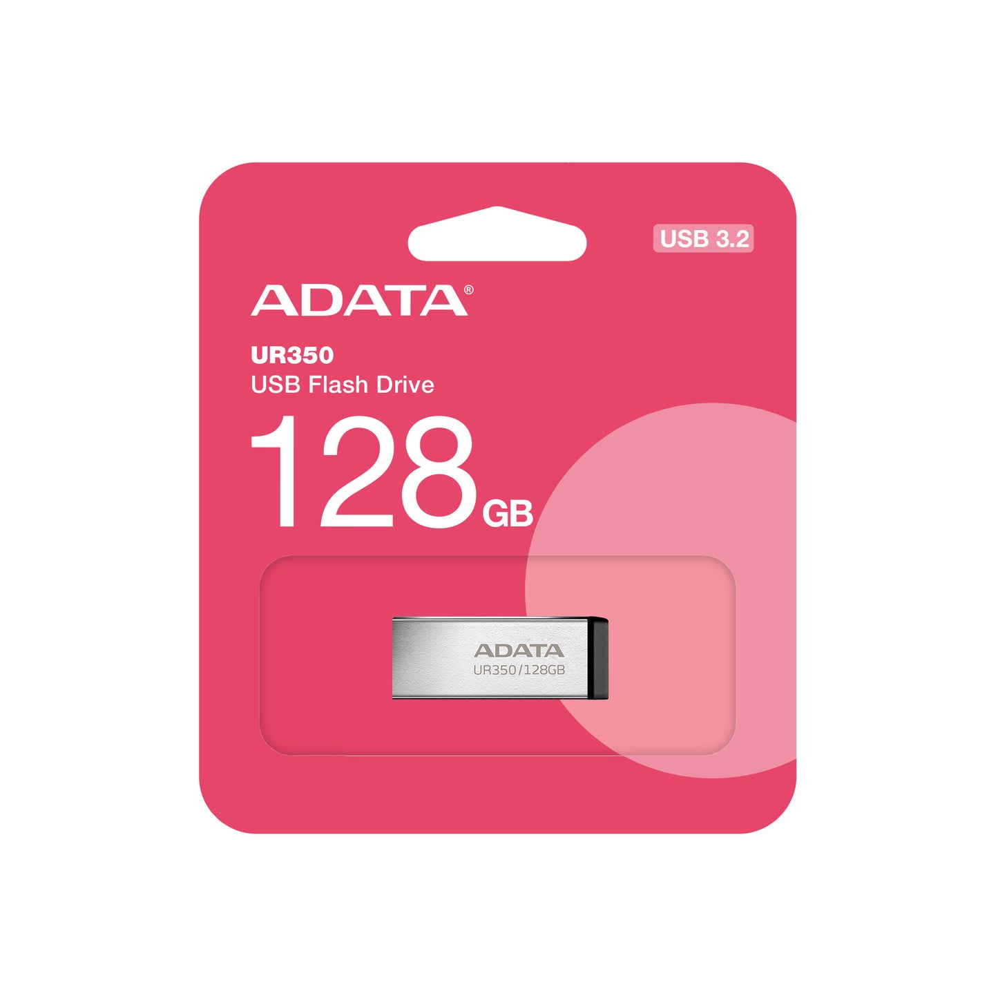 Εξωτερική Μνήμη USB-A 3.2 Adata UR350, 128Gb UR350-128G-RSR/BK
