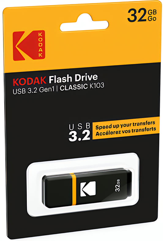 Εξωτερική Μνήμη USB-A 3.2 Kodak K103, 16Gb EKMMD16GK103