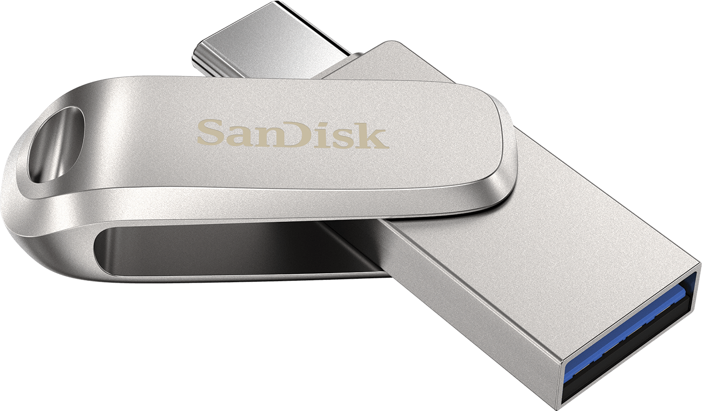 Εξωτερική Μνήμη USB-A 3.2 / USB-C SanDisk Ultra Luxe Dual Drive, 256Gb SDDDC4-256G-G46