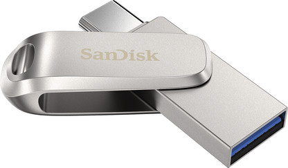 Εξωτερική Μνήμη USB-A 3.2 / USB-C SanDisk Ultra Luxe Dual Drive, 256Gb SDDDC4-256G-G46