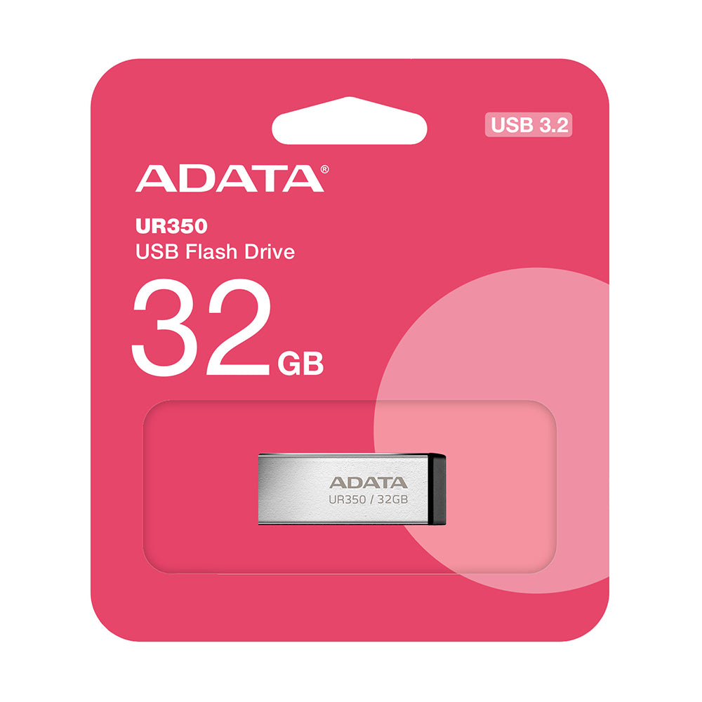 Εξωτερική μνήμη USB-A 3.2 Adata UR350, 32Gb UR350-32G-RSR/BK