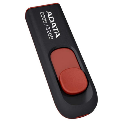 Εξωτερική Μνήμη USB-A Adata C008, 32Gb AC008-32G-RKD