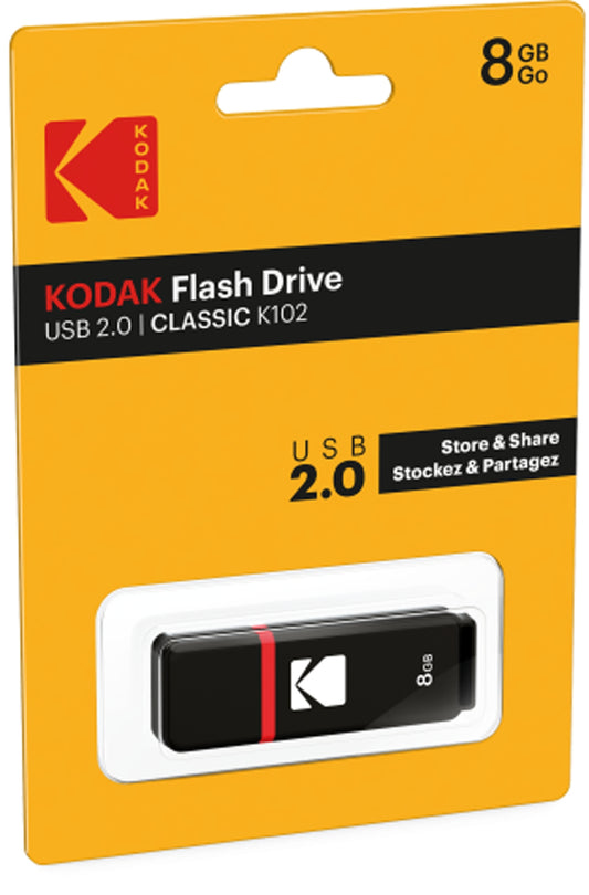 Εξωτερική Μνήμη USB-A Kodak K102, 8Gb EKMMD8GK102