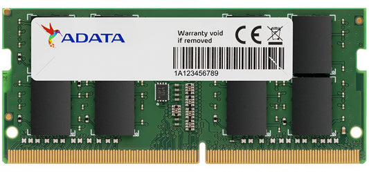 Μνήμη RAM Adata Premier, DDR4 SODIMM, 8GB, 2666Mhz AD4S26668G19-SGN