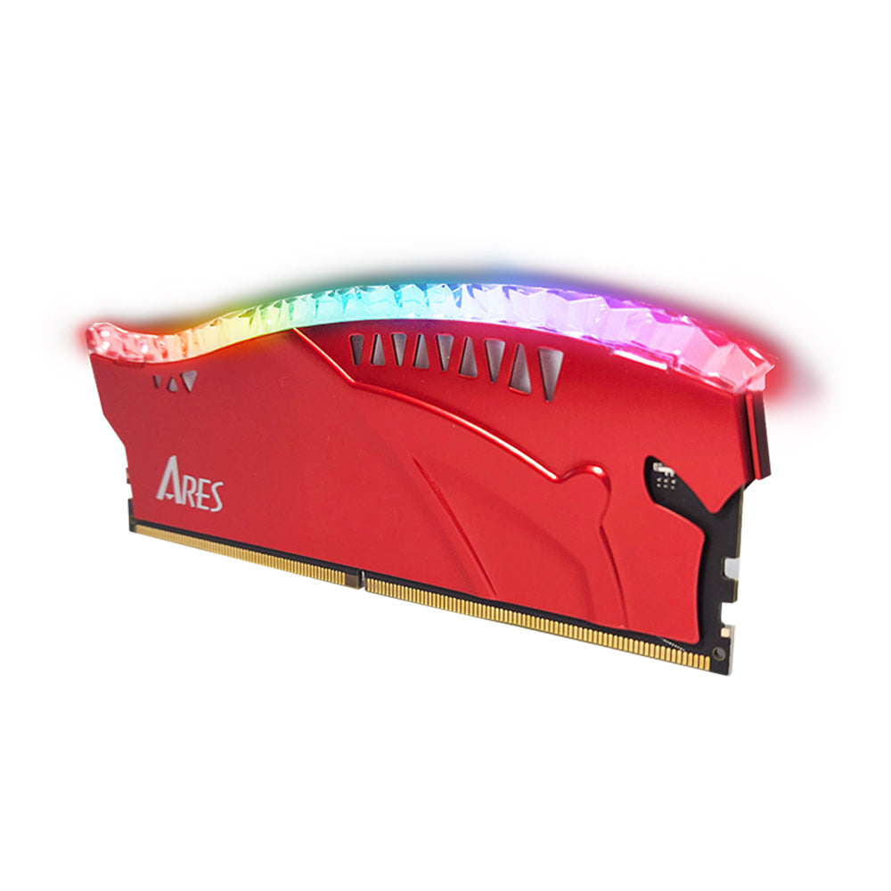 Μνήμη RAM Dato Ares Armor Lite, DDR5, RGB, 16GB, 6000Mhz, Κόκκινη ARB16G5R60