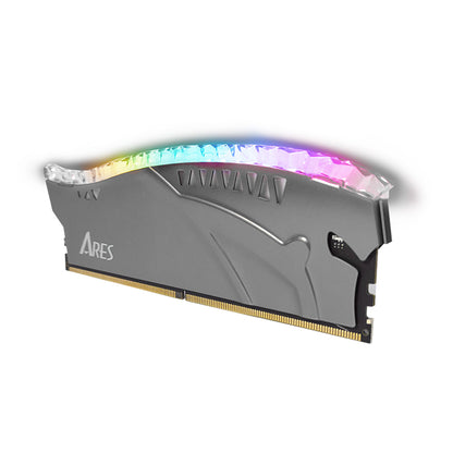 Μνήμη RAM Dato Ares Armor Lite, DDR5, RGB, 16GB, 7000Mhz, Γκρι ARB16G5G70