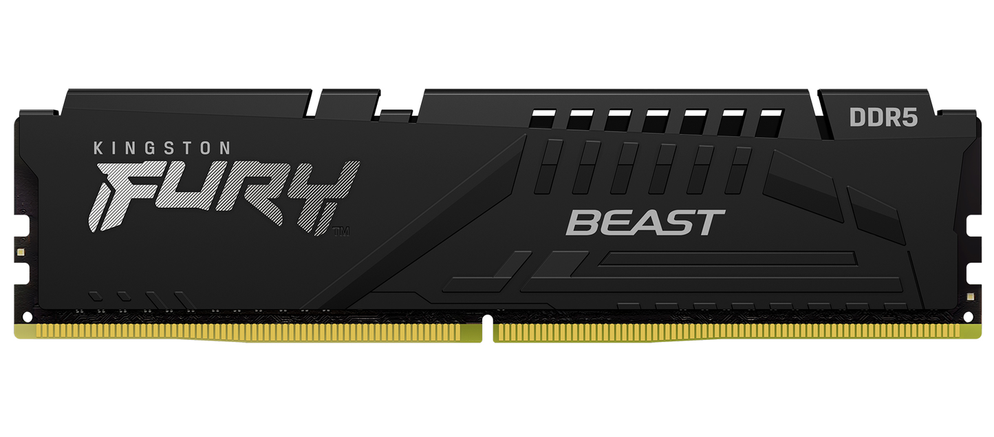 Μνήμη RAM Kingston Fury Beast, DDR5, 8GB, 5600Mhz, Επανασφραγισμένη KF556C40BB-8