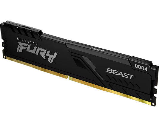 Kingston Fury Beast RAM, DDR4, 8GB, 3200MHz KF432C16BB/8